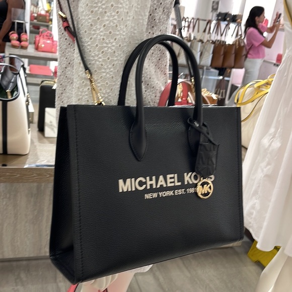 Michael Kors Medium Mirella 35S2G7ZT7L Shoulder Tote Bag 
Black Multi
NWT - Picture 3 of 16